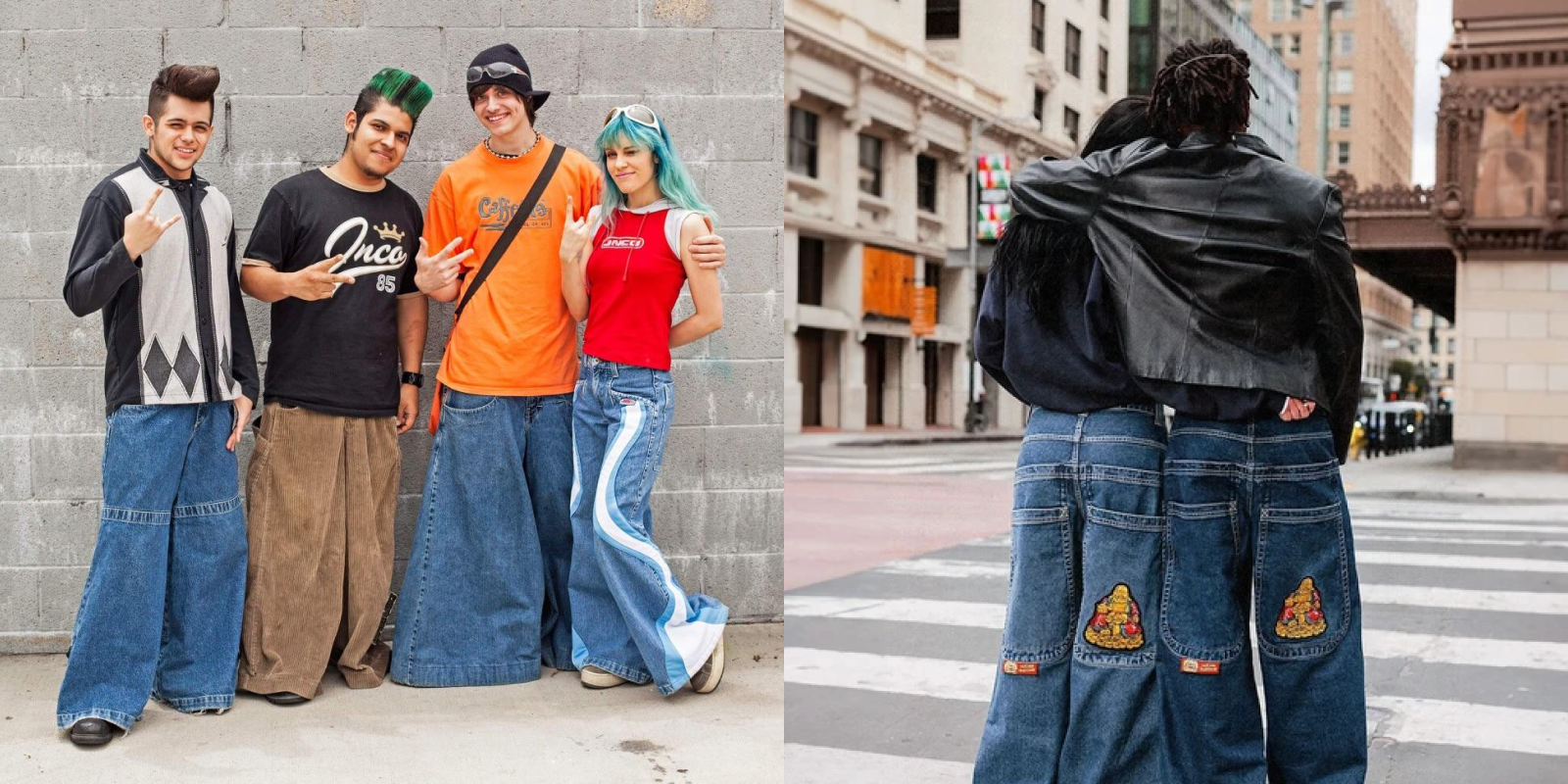 JNCO jeans throughout the ages